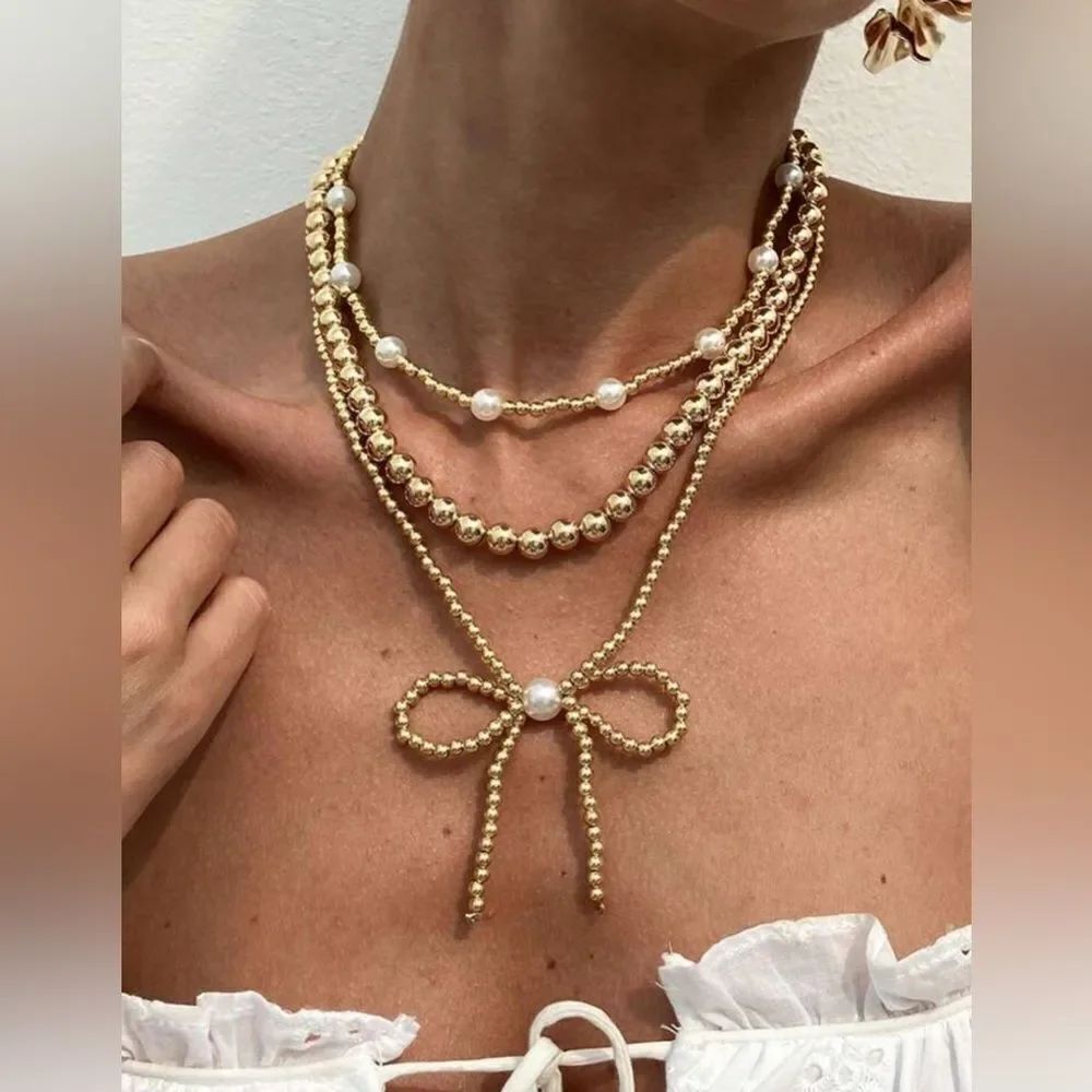 Pearl Necklace Set N1320